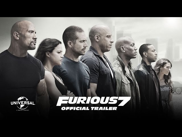 Furious 7 Drops Official Theatrical Trailer