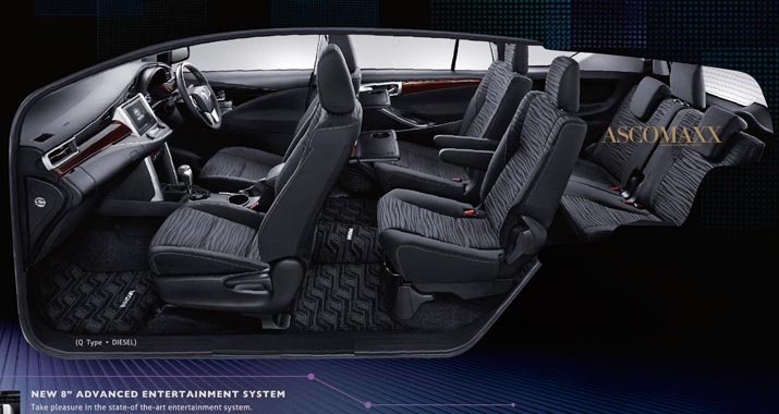 2016 Toyota Innova Was Designed Keeping Rear Seat Comfort as Priority