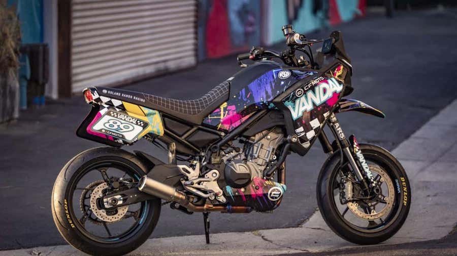 This One-Off CFMoto Ibex 450 Looks Sick, Definitely Wheelies