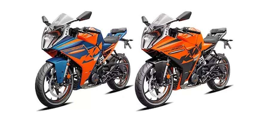 KTM Gives The RC 390 New Colors In India