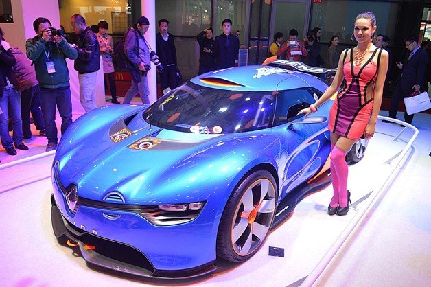 Renault Alpine A110-50 Concept Makes Fast Friends at Shanghai Show