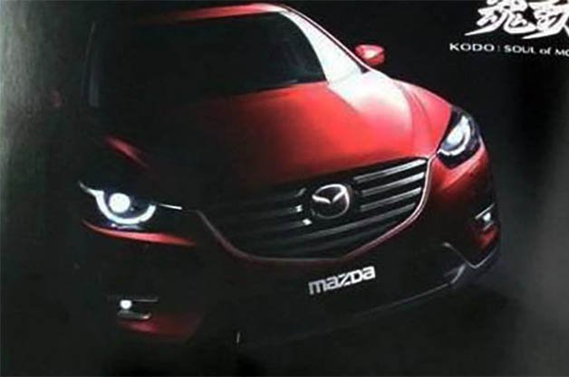 Mazda CX-5 Facelift Leaks Photo