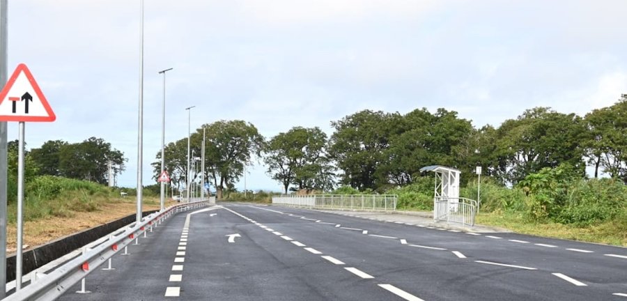 Tyack : Inauguration de la route de Savanne (A9) partiellement réalignée
