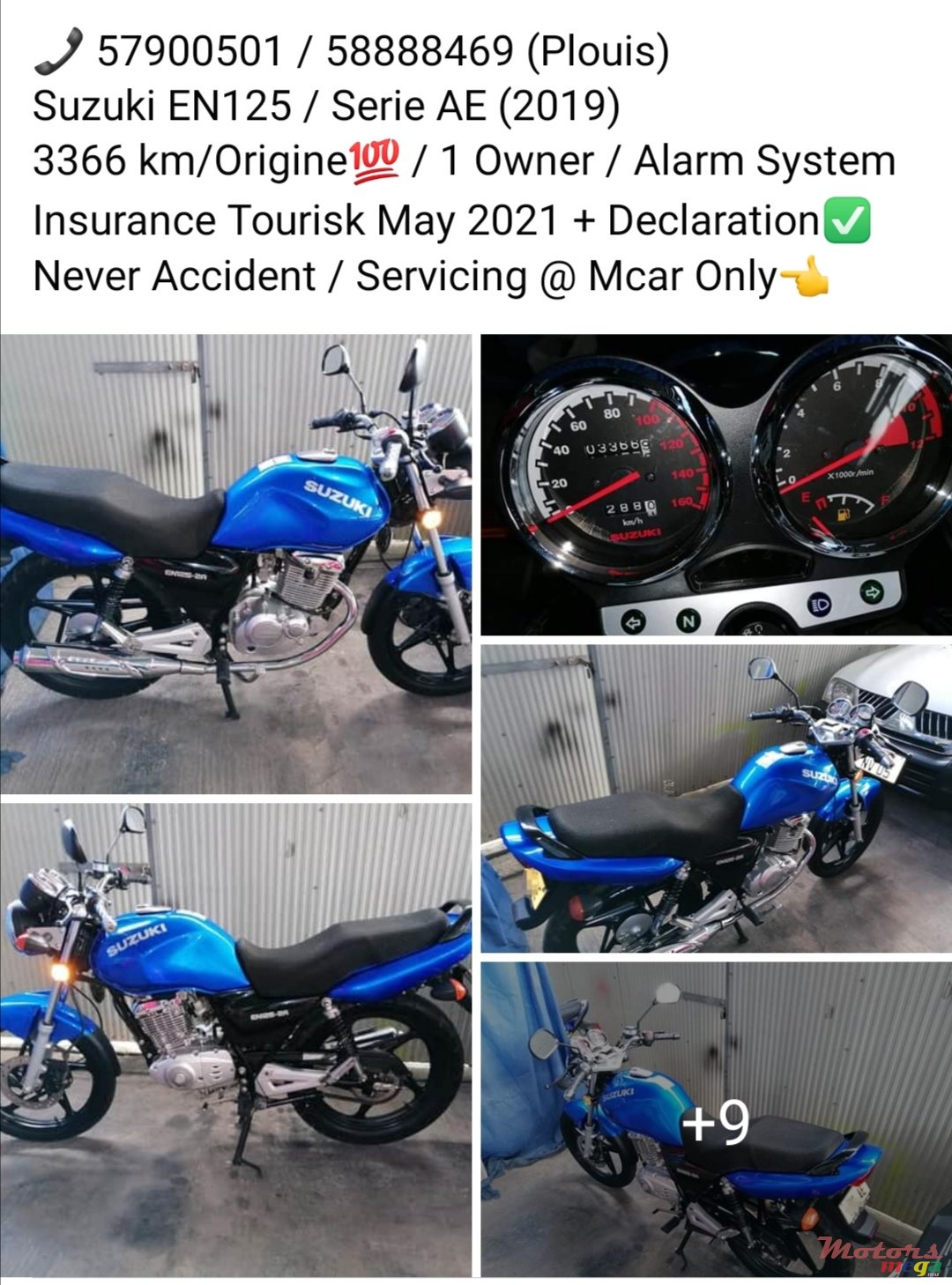 2019' Suzuki En 125 photo #4