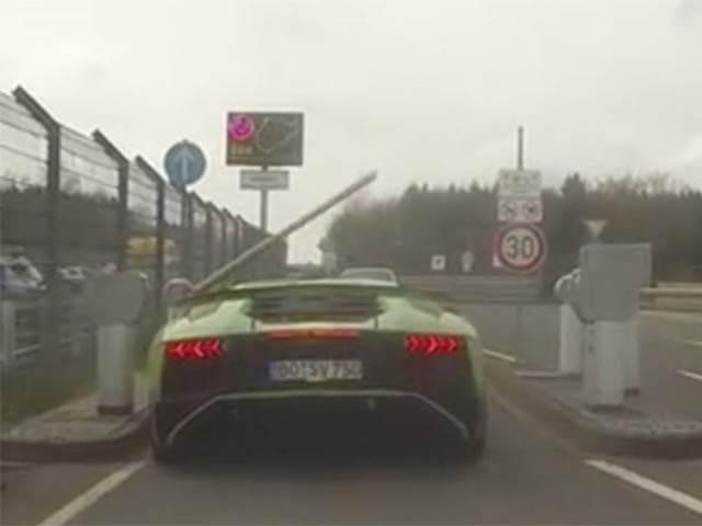 Ring Taxi BMW M3 Chases An Aventador SV And Cayman GT4
