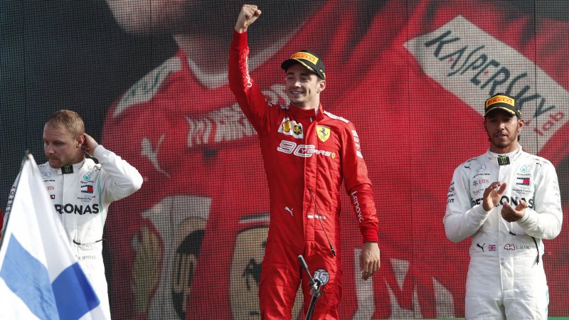 Charles Leclerc triggers Ferrari frenzy with Italian GP win