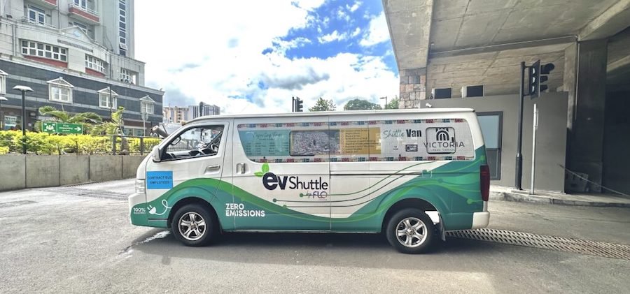 Victoria Urban Terminal shuttle bus