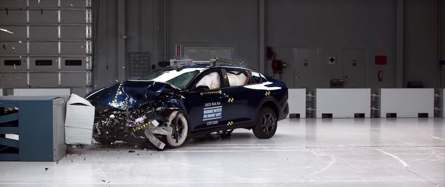 2025 Kia K4 Sedan Crash Test