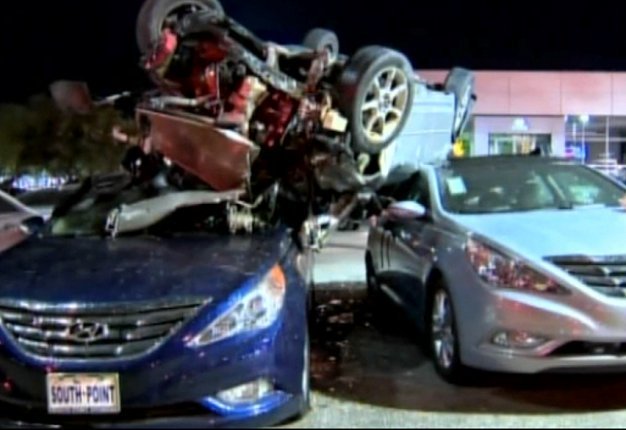 Dealer Crash: 18 Cars Trashed