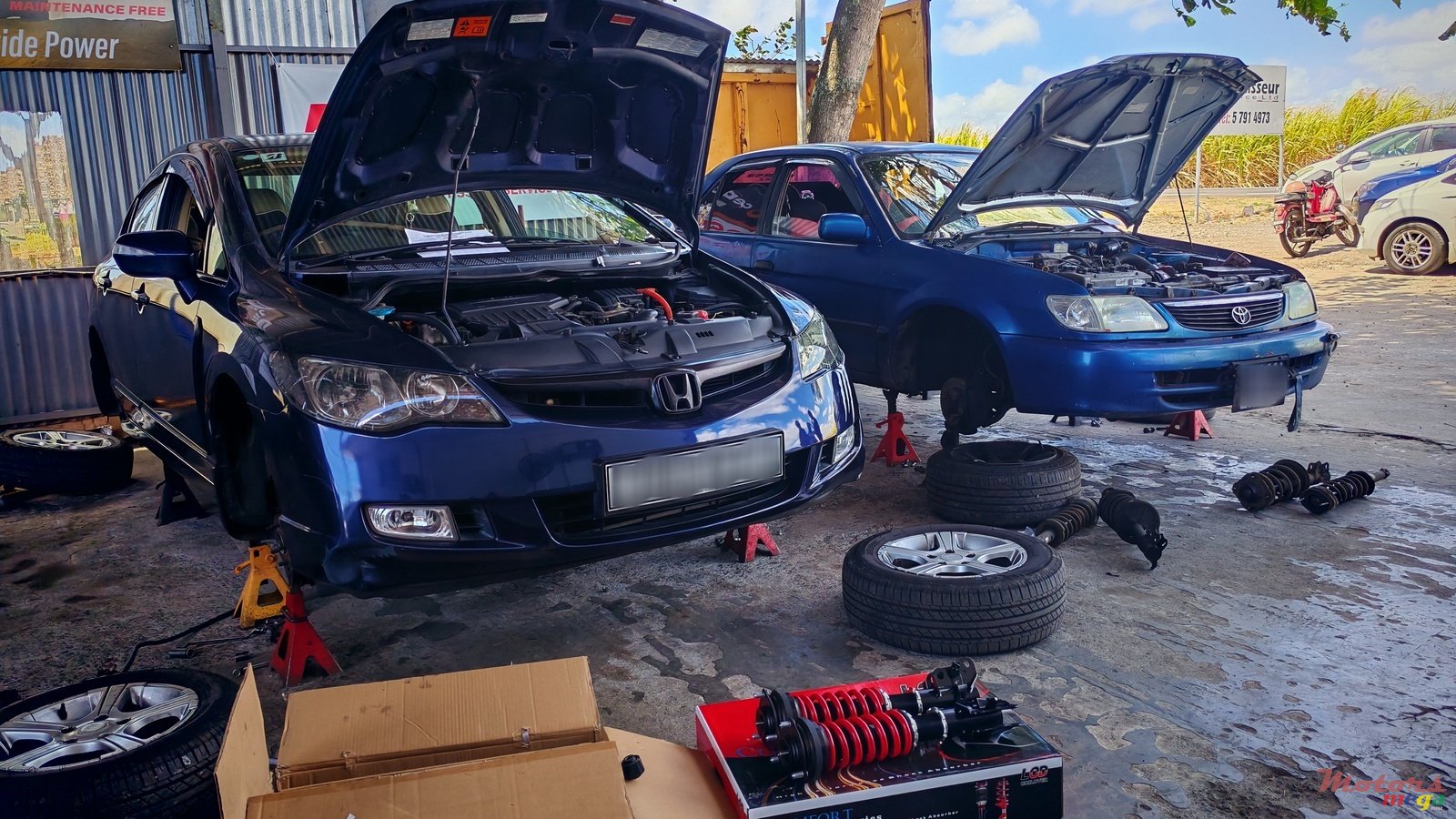 2007' Honda Civic Amortisseur photo #6
