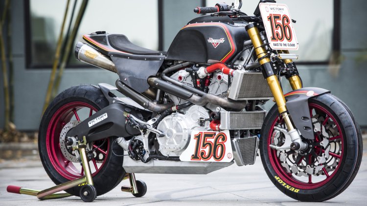 Victory Unveils Pikes Peak Race Bike by Roland Sands 