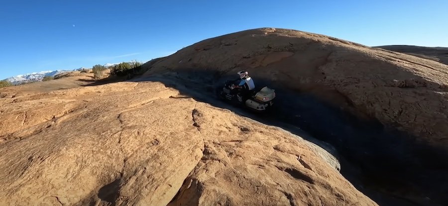 How Does A Honda Gold Wing Handle Hell's Revenge In Moab?