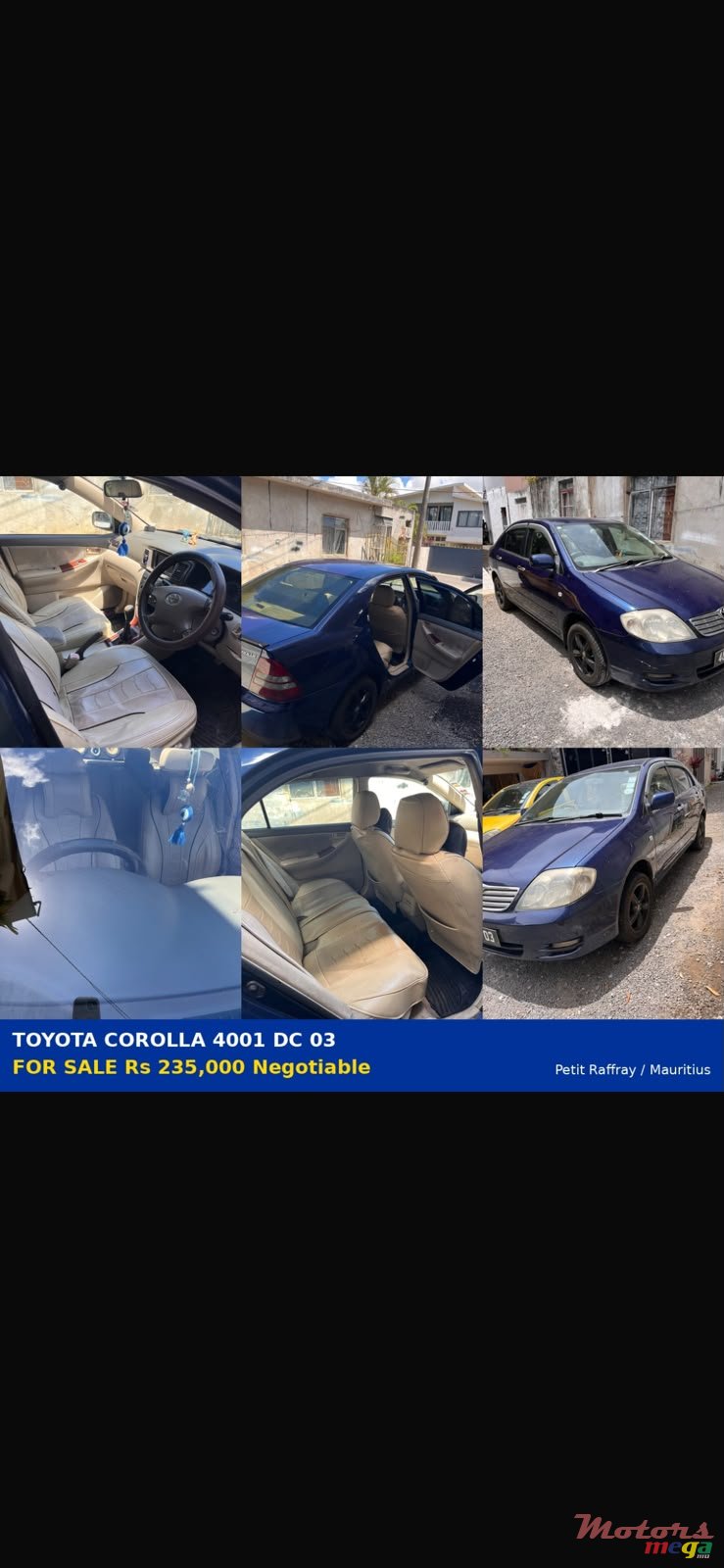 2003' Toyota Corolla NZE photo #2