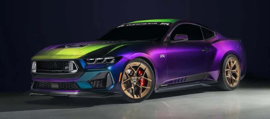 RTR brings color-shifting Mystichrome paint back to the Ford Mustang