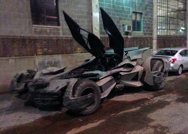 New Batmobile Captured Near Detroit Set