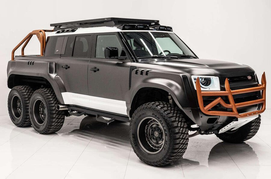 Florida firm turns Land Rover Defender into 518bhp 6x6