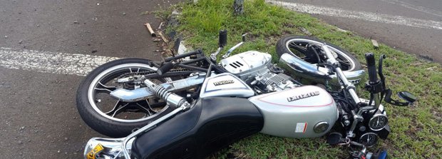 Une motocyclette et une voiture sont entrées en collision, à Belle-Vue-Harel, le jeudi 19 janvier
