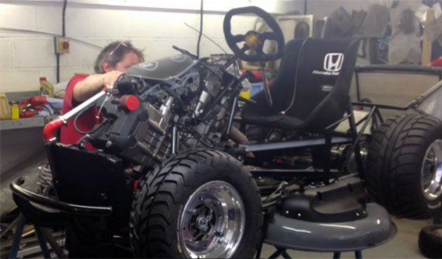 Honda, Top Gear Working on 130-mph Lawn Mower