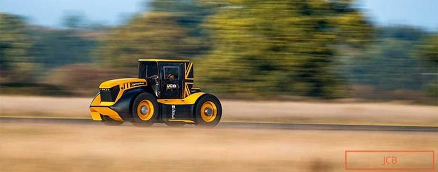 Watch Fastest Tractor In The World Hit 217 km/h