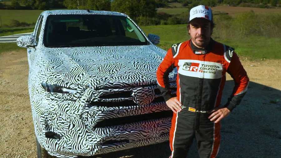 2021 Toyota Hilux Teased With Fernando Alonso Behind The Wheel