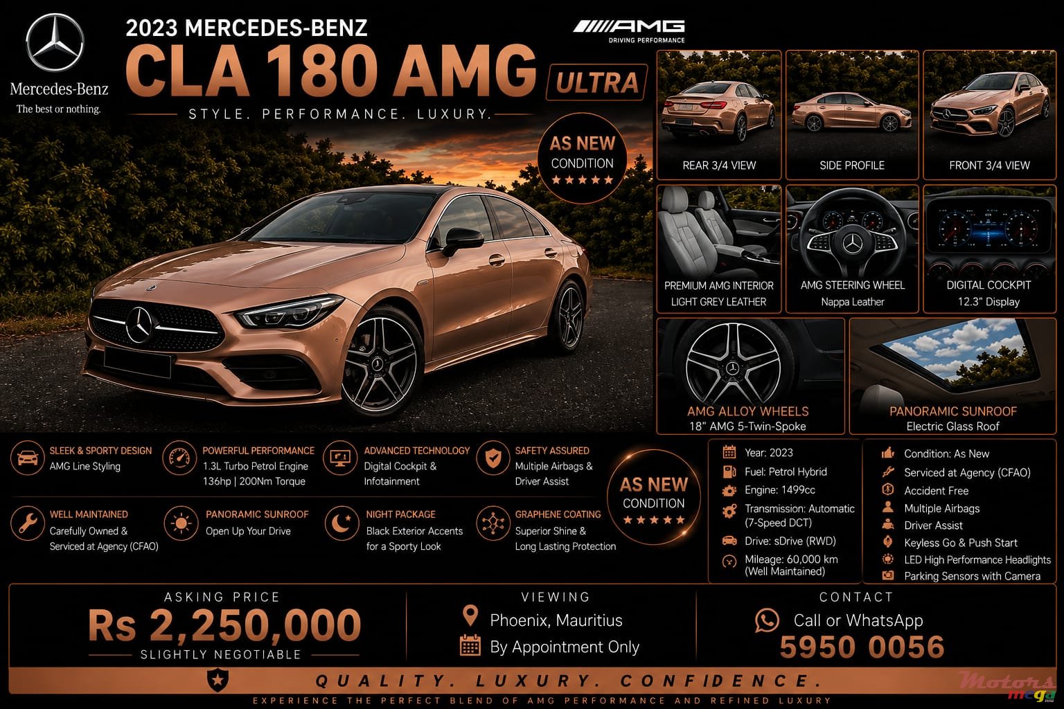 2023' Mercedes-Benz CLA 180 AMG Ultra photo #1