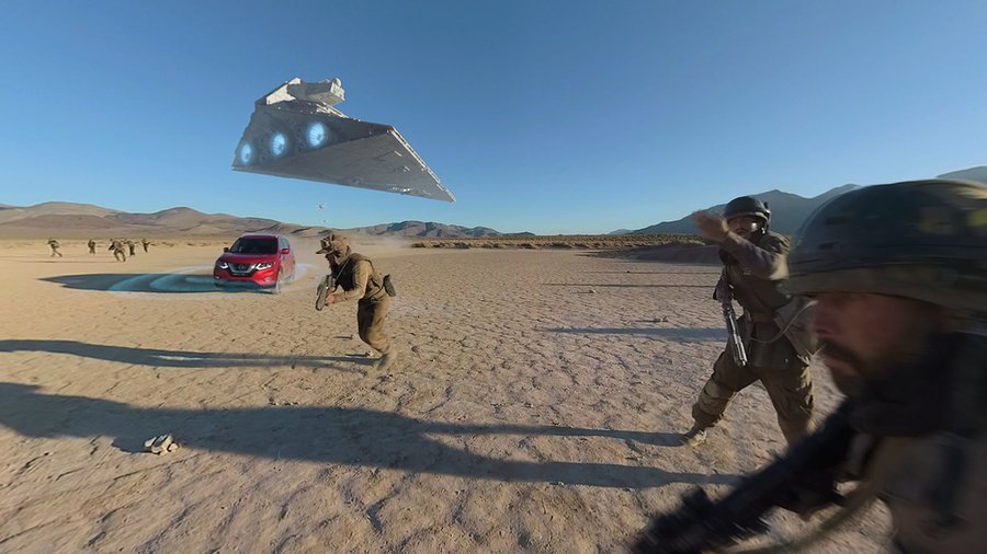 Nissan Rogue stars in downloadable Star Wars VR experience