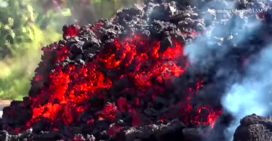 Watch lava consume a car, as Hawaii residents told to ‘Go now’