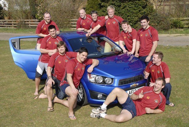 How Many Rugby Players Can You Fit into a Chevrolet Aveo?