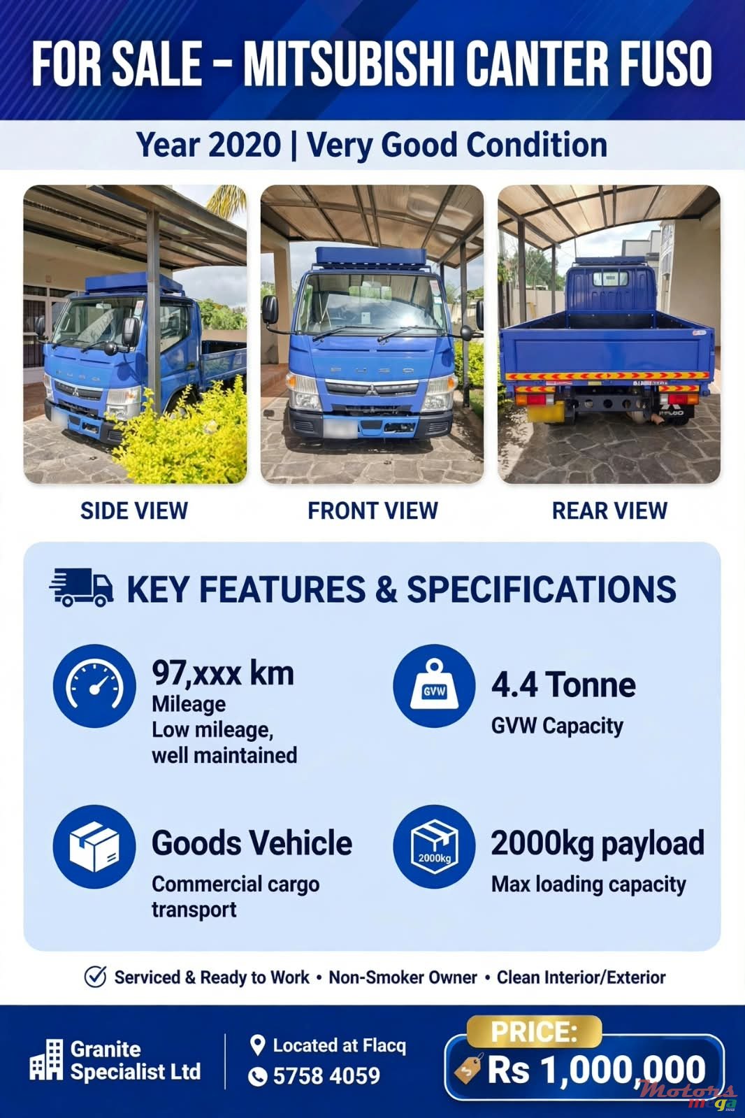 2020' Mitsubishi Canter fuso photo #1