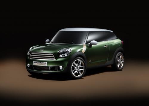 MINI is describing their new Paceman Concept as a crossover coupe.
