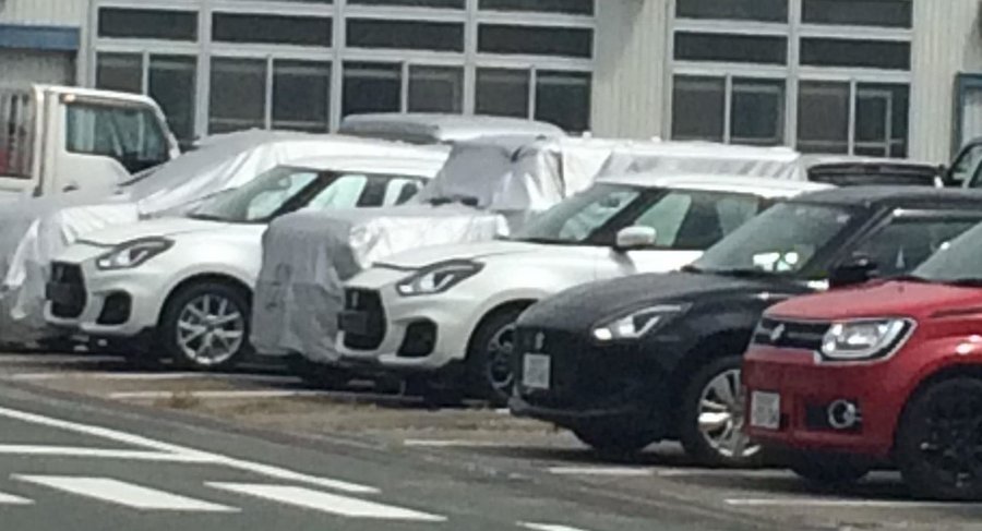 Suzuki’s next launches, new Jimny & Swift Sport, spotted together