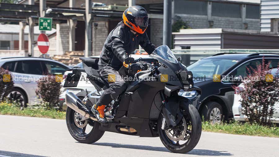 Spotted: 2025 KTM RC 990 Prototype Goes Out For A Ride On Public Roads