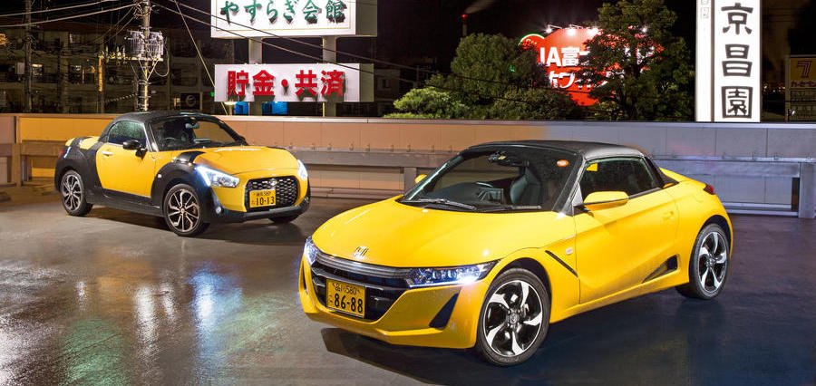 Japan's micro sports cars – Honda and Daihatsu kei cars driven