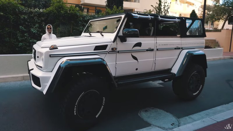 Jon Olsson completes convertible G-Class 4x4 squared with a safari top
