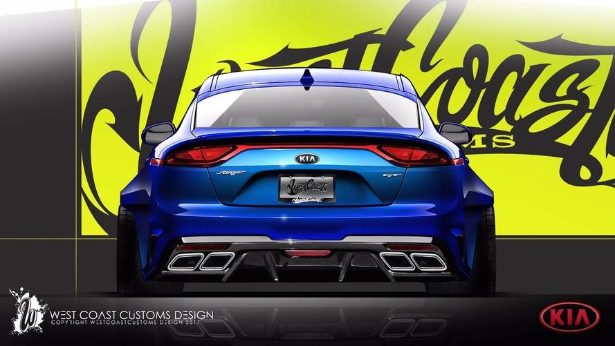 Kia Stinger Gets Wider, Lower, And Meaner For SEMA