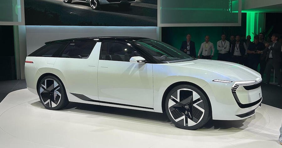 Future of Skoda Octavia revealed with radical EV estate concept