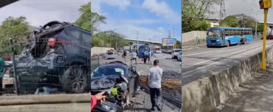 Road accident at Guibies, Pailles, 09.09.2026