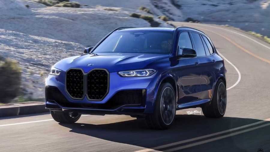 BMW X5 With Gigantic 4 Series Grille Previews The Inevitable