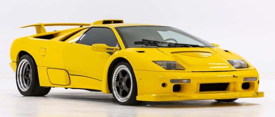 VW Secretly Stuffed A W16 Engine In A Lamborghini Diablo