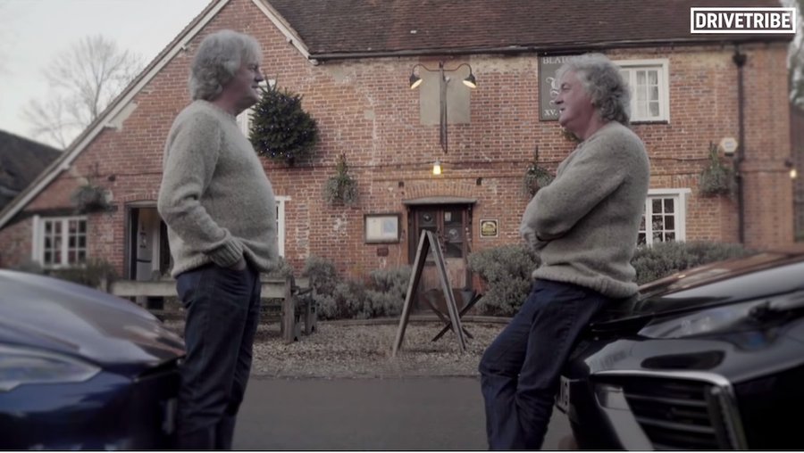 James May Reviews Two Electric Cars: His Own Tesla Model S and Toyota Mirai