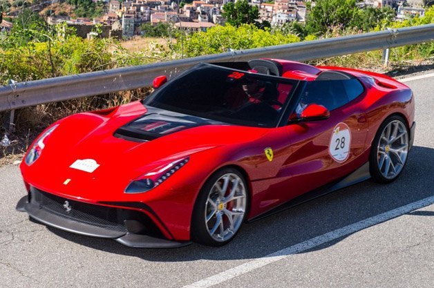 Ferrari Reveals One-Off F12 TRS at Sicily Cavalcade