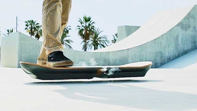 Lexus' Hoverboard 'is Like Floating on a Cushion of Air'