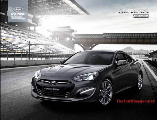 New 2013 Hyundai Genesis Coupe Image Leaks Out
