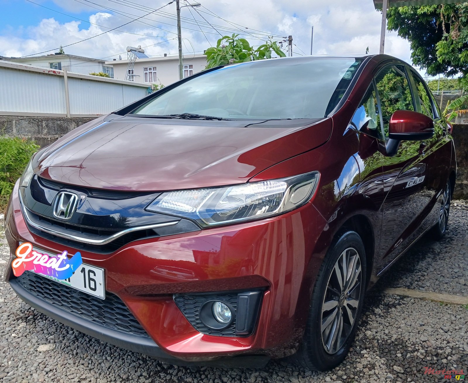 2016' Honda Jazz Paddle shifter photo #6