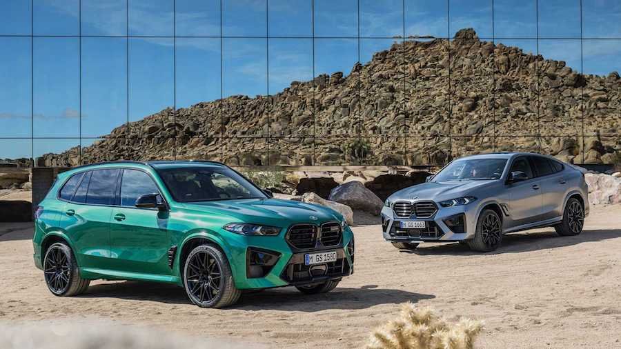 Refreshed 2024 BMW X5 & X6 M Pack 617-HP Mild-Hybrid Unit, More Aggressive Looks