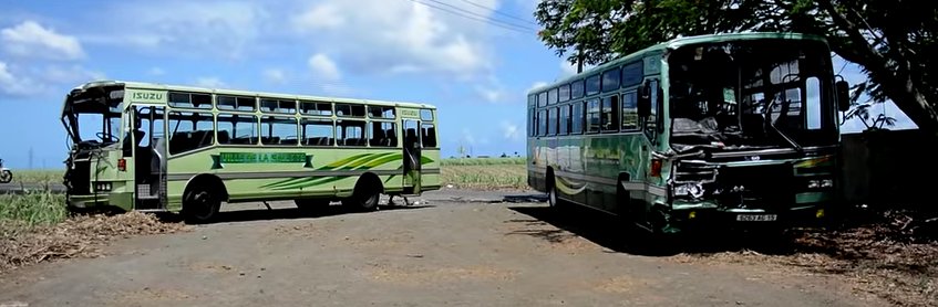 Belle-Vue-Harel: des blessés lors d’une collision entre deux autobus