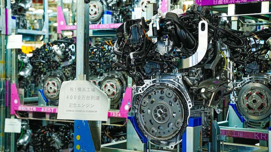 Nissan's Yokohama Plant Builds 40-Millionth Engine, Ready For EV Future