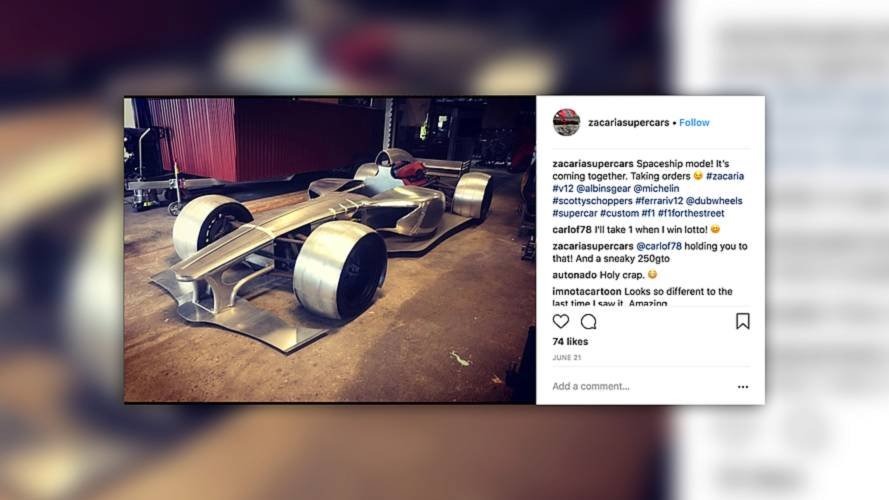 Someone’s Building An F1-Esque Road Car With Ferrari Power