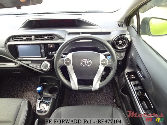 2015' Toyota Aqua G BLACK LEATHER EDITION photo #5