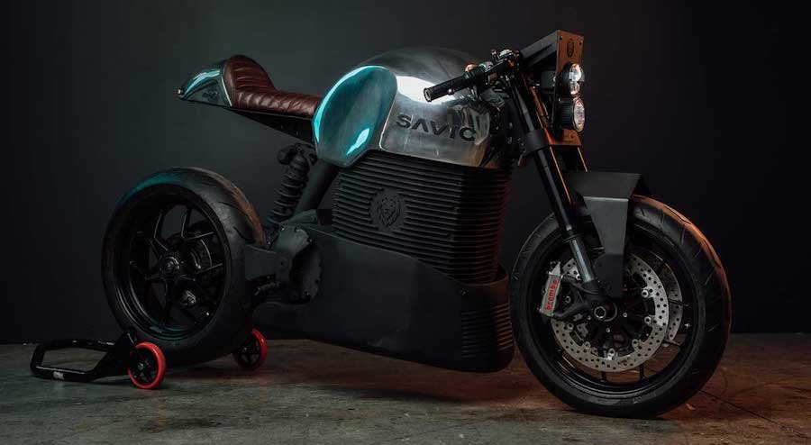 Savic Electric Motorcycle Is Thor’s Hammer in the Hands of Mad Max